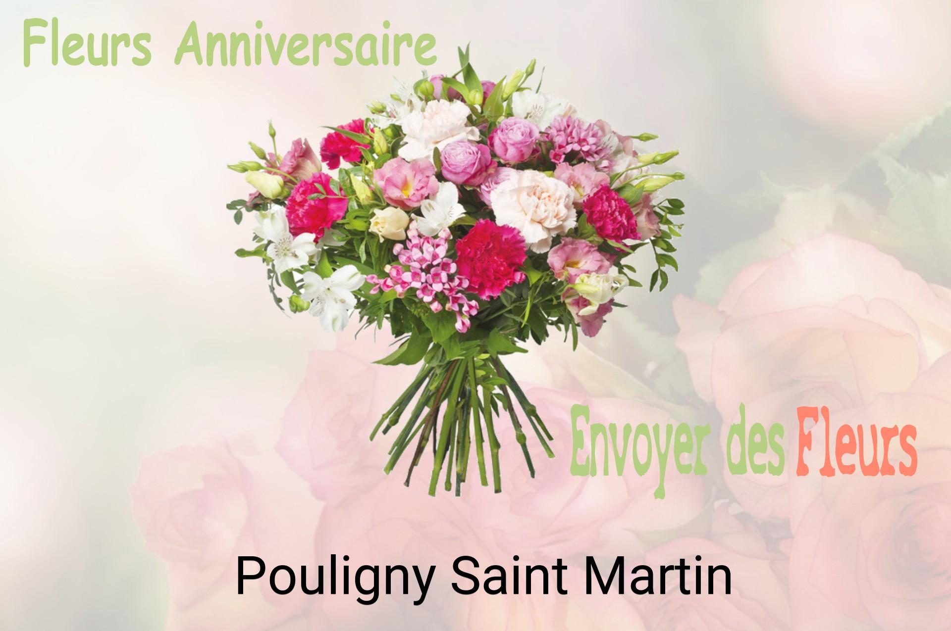 Bouquet de fleurs d’anniversaire livré à Pouligny-Saint-Martin