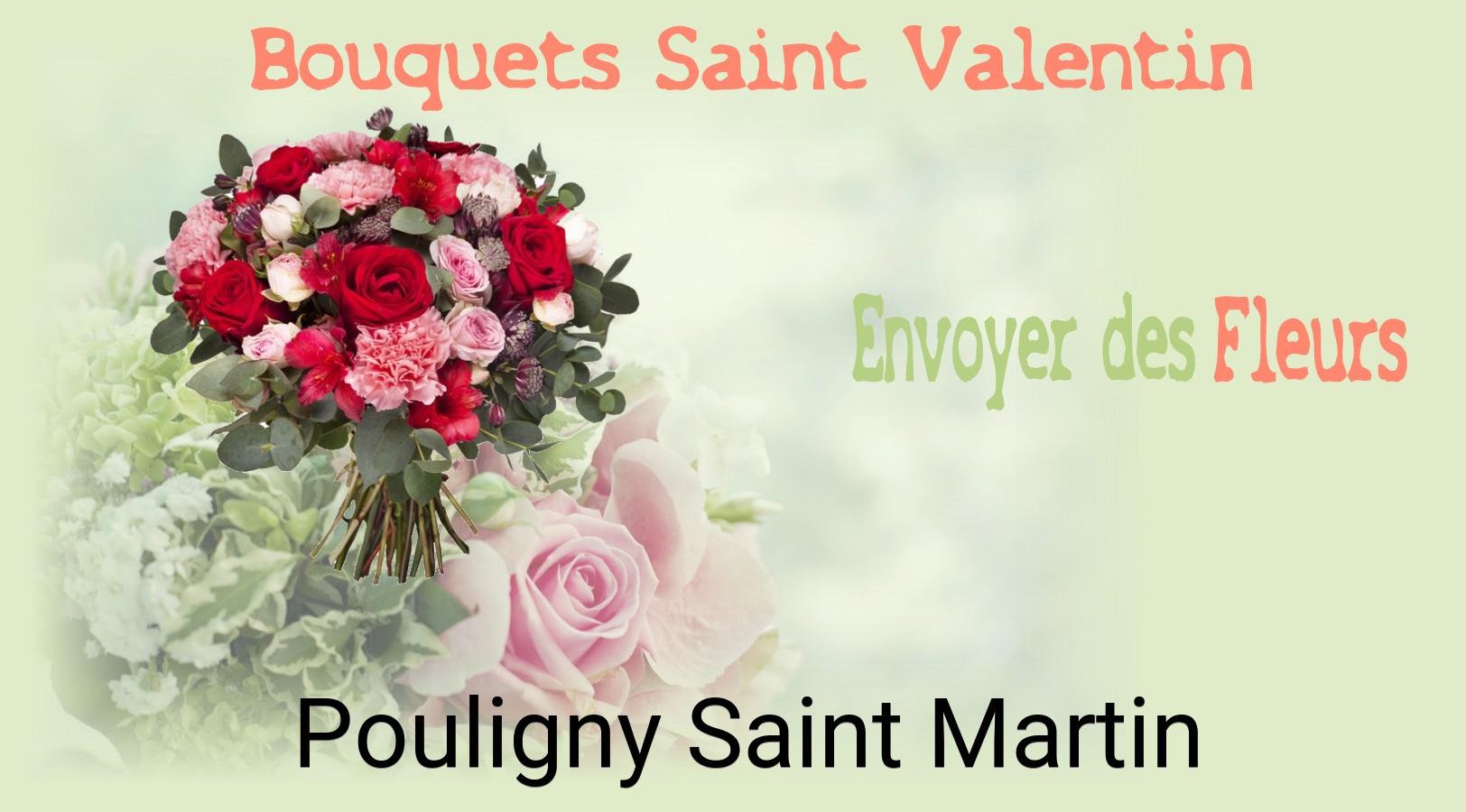Roses de Saint-Valentin livrées à Pouligny-Saint-Martin